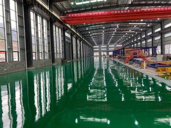 巴中新建厂房环氧地坪施工