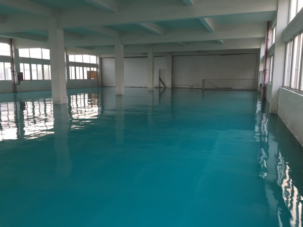 温江区百特芳华医药公司环氧地坪完工：打造医药级洁净地面